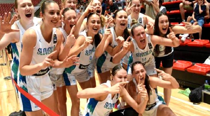 18 yaş altında Avrupa Şampiyonu Slovenya