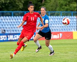 Kadın A Milli Takımı Estonya ile 2-2 Berabere Kaldı