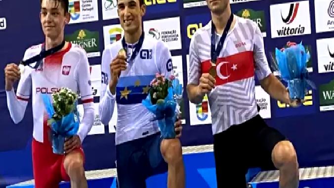 Milli Bisikletçi Ramazan Yılmaz, Avrupa Üçüncüsü Oldu