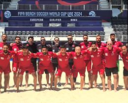 Plaj Futbolu Milli Takımımız Belarus karşısında