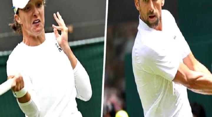 Wimbledon’da Swiatek ve Djokovic rahat turladı