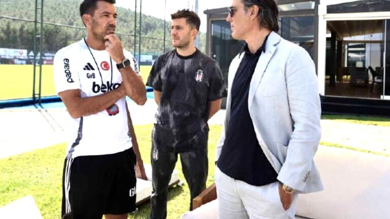Vincenzo Montella Beşiktaş’a ziyarette bulundu