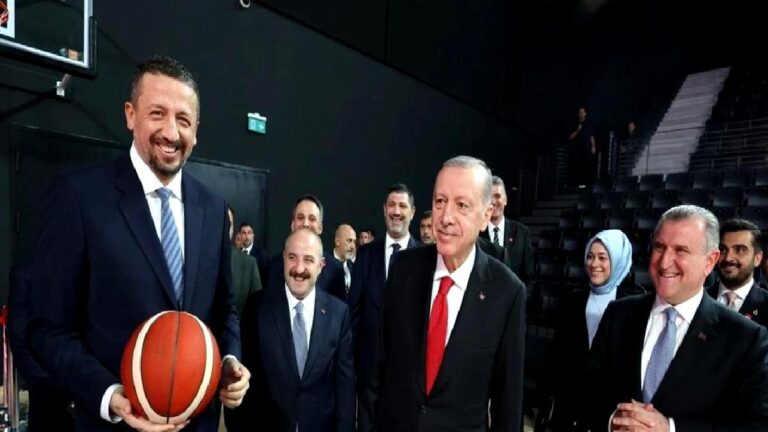 Basketbol Gelişim Merkezi’nde ilk basket Başkan Erdoğan’dan!