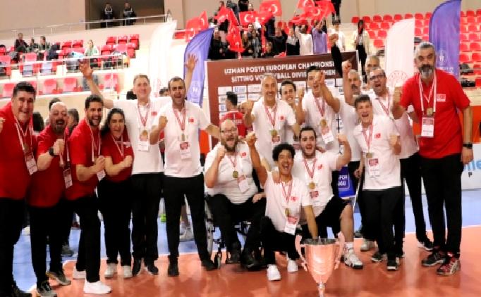Oturarak Voleybol Erkek Milli Takımı Avrupa şampiyonu oldu