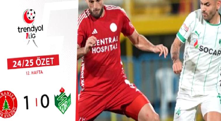 ÖZET | Central Hospital Ümraniyespor 0-1 Alagöz Holding Iğdır FK