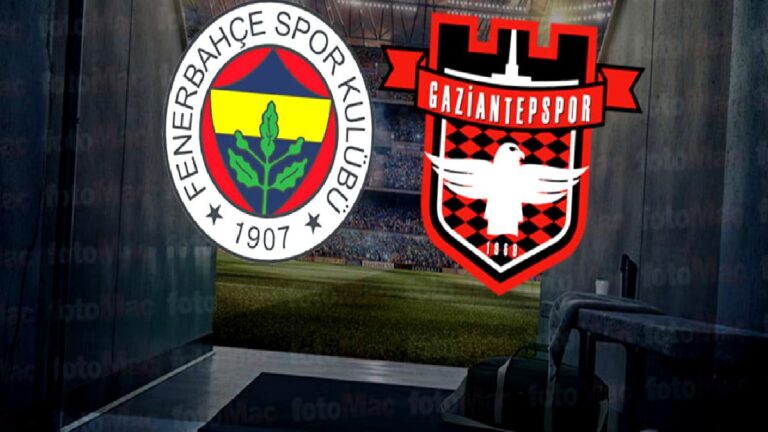 FENERBAHÇE GAZİANTEP CANLI ŞİFRESİZ MAÇ İZLE | Fenerbahçe – Gaziantep maçı yayın bilgileri!