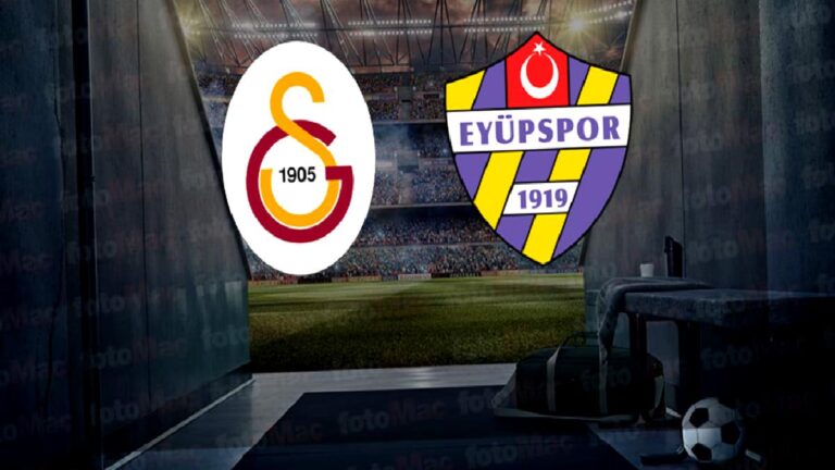 GALATASARAY EYÜPSPOR CANLI MAÇ İZLE ŞİFRESİZ | Galatasaray – Eyüpspor maçı yayın bilgileri!