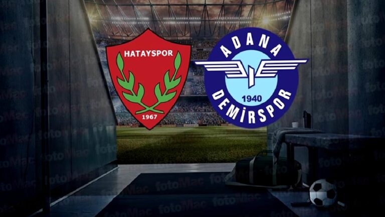 Hatayspor – Adana Demirspor maçı ne zaman, st kaçta ve hangi kanalda? Trendyol Süper Lig