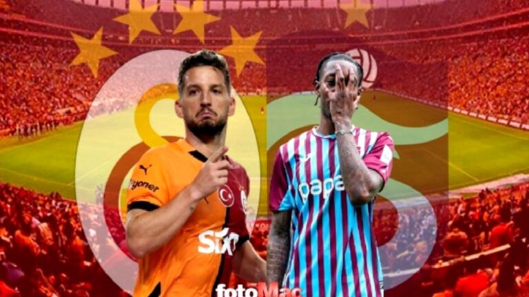 MUHTEMEL 11’LER | Galatasaray – Trabzonspor maçı ne zaman, st kaçta, hangi kanalda? (Trendyol Süper Lig)