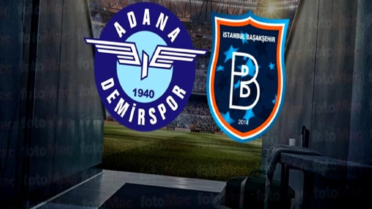 ADANA DEMİRSPOR – BAŞAKŞEHİR CANLI | Adana Demirspor – Başakşehir maçı ne zaman, st kaçta ve hangi kanalda canlı yayınlanacak?
