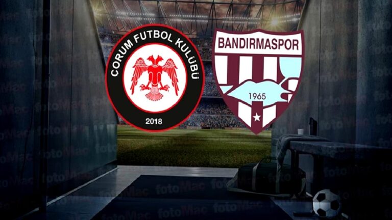 Ahlatcı Çorum FK – Teksüt Bandırm maçı ne zaman, st kaçta ve hangi kanalda canlı yayınlanacak? | Trendyol 1. Lig