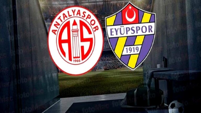 Antaly – Eyüpspor maçı CANLI | Trendyol Süper Lig canlı anlatım