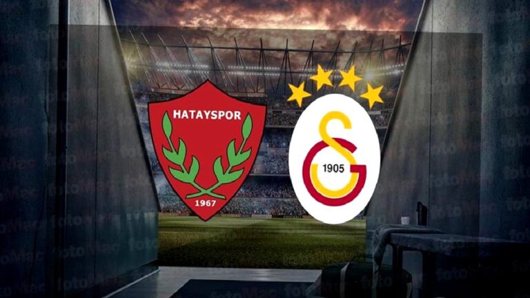 Atakaş Hatayspor-Galatasaray maçı canlı izle | Trendyol Süper Lig canlı