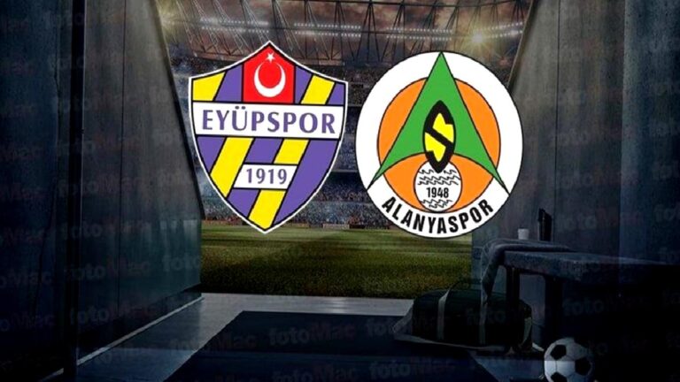 İkas Eyüpspor – Corendon Alany maçı CANLI İZLE | Trendyol Süper Lig canlı