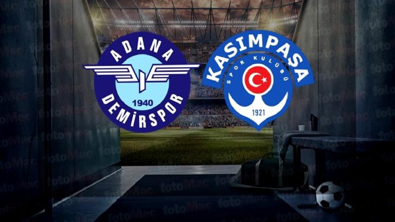 Adana Demirspor – Kasımpaşa maçı ne zaman, st kaçta ve hangi kanalda canlı yayınlanacak? | Trendyol Süper Lig