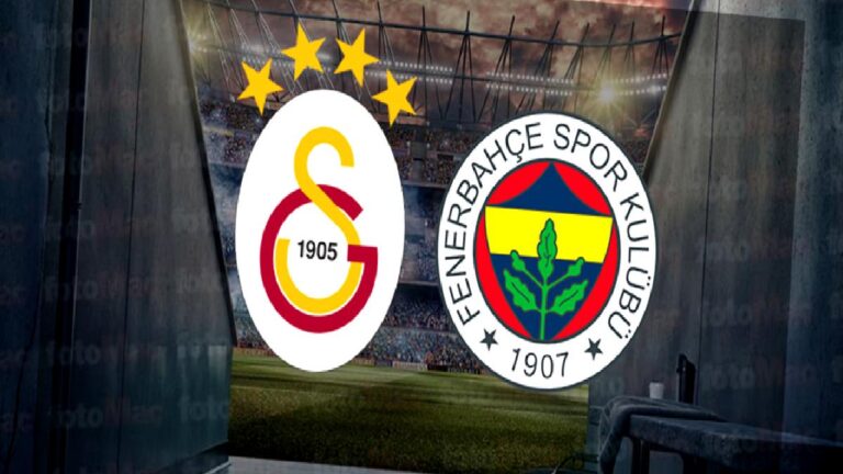 GS-FB DERBİSİ CANLI İZLE | Galatasaray-Fenerbahçe maçı yayın bilgileri!
