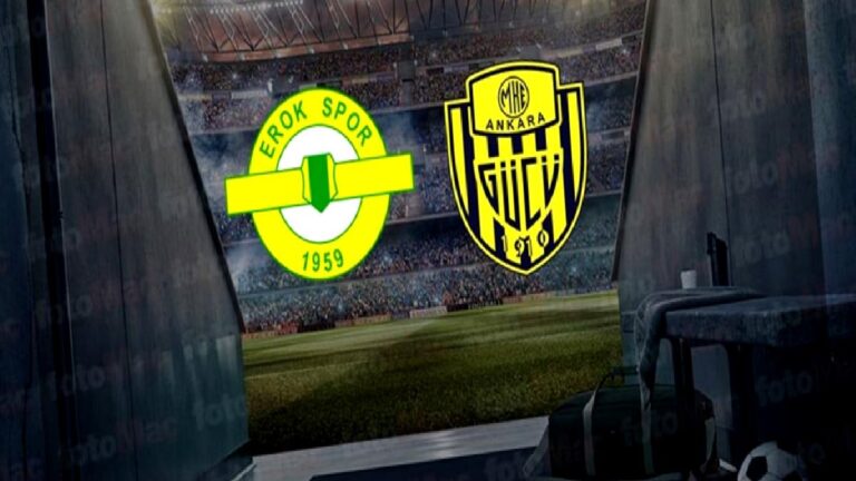 Esenler Erokspor-Ankaragücü maçı ne zaman, st kaçta ve hangi kanalda canlı yayınlanacak? | TFF 1. Lig