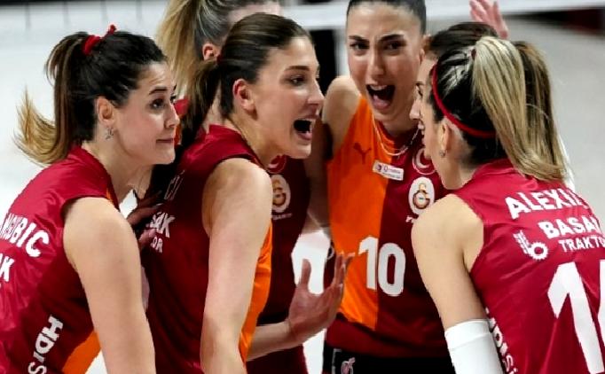 Galatasaray Daikin, derbide Beşiktaş’a set vermedi!