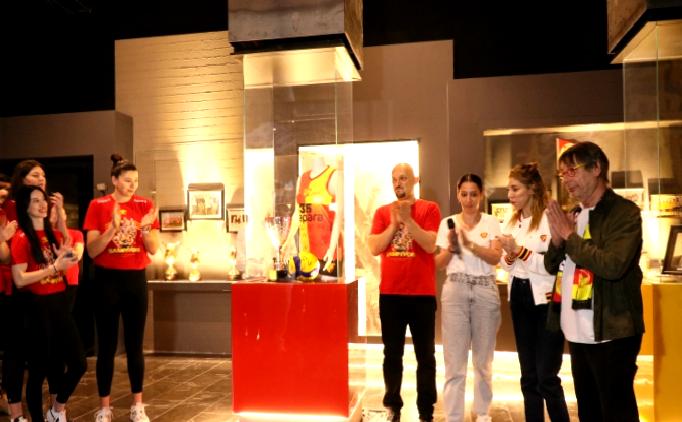 Göztepe’de kupa müzede sergilenecek