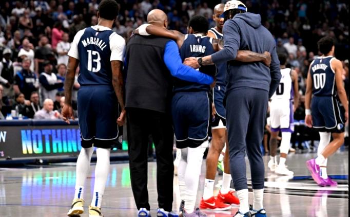 Irving, diz burkulmasına rağmen faul atışlarını soktu!