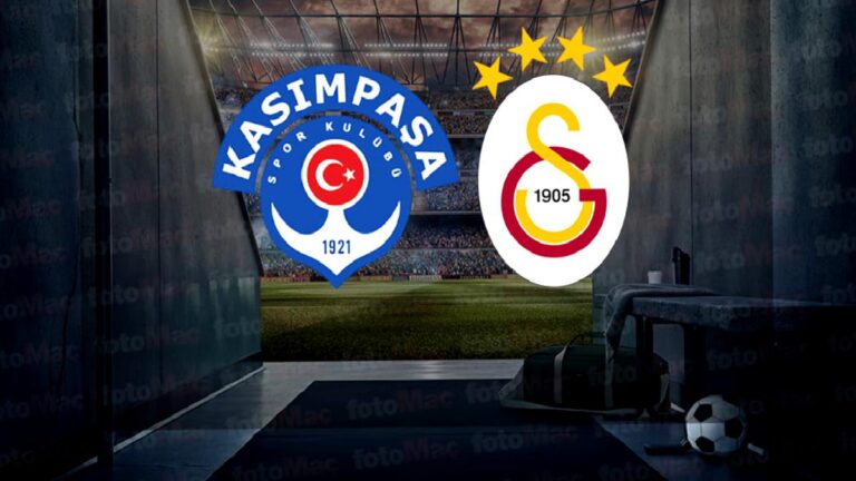 KASIMPAŞA-GALATASARAY CANLI ŞİFRESİZ MAÇ İZLE | Kasımpaşa-Galatasaray maçı yayın bilgileri!