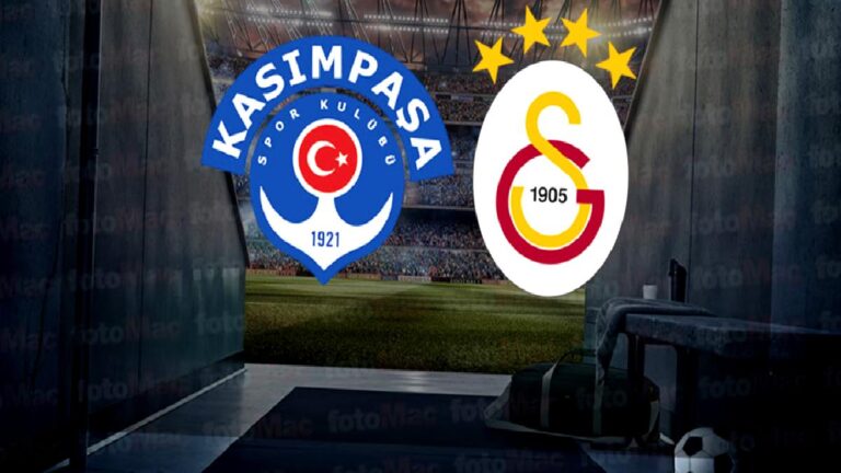 KASIMPAŞA – GALATASARAY MAÇI CANLI İZLE | Kasımpaşa-Galatasaray maçı st kaçta, hangi kanalda?