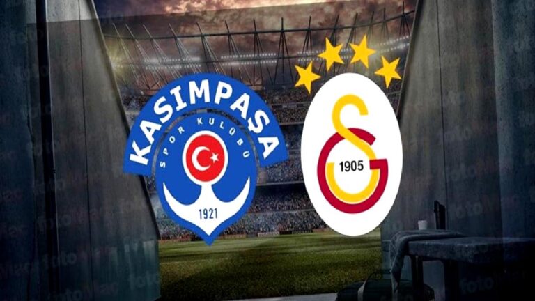 Kasımpaşa-Galatasaray maçı CANLI İZLE | Trendyol Süper Lig CANLI MAÇ