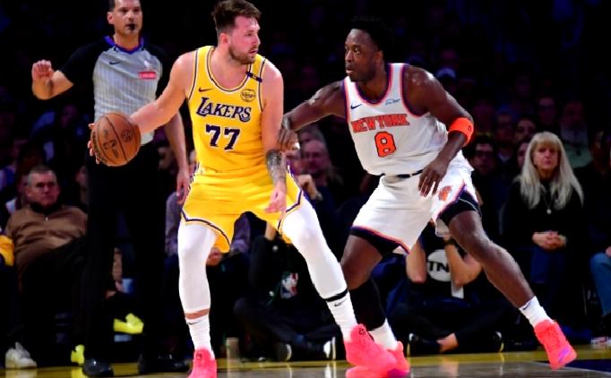 Luka ve LeBron, Lakers’ı Knicks karşısında üst üste 8. galibiyete taşıdı