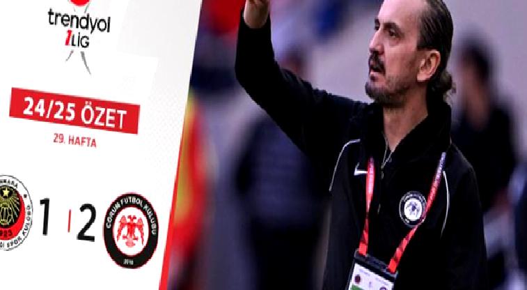 ÖZET | Tuncay Şanlı Gençlerbirliği’nin çılgın serisini bitirdi