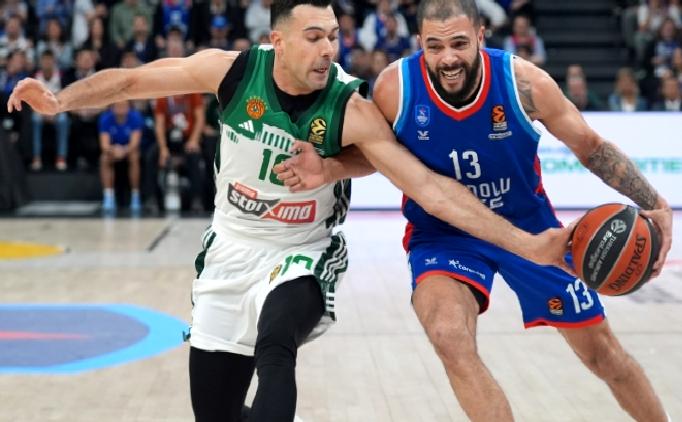Anadolu Efes evinde Panathinaikos’a mağlup