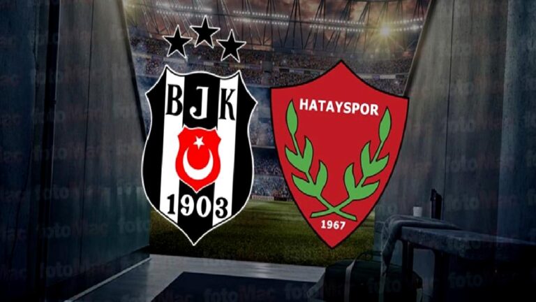 Beşiktaş-Atakaş Hatayspor | CANLI (Trendyol Süper Lig)