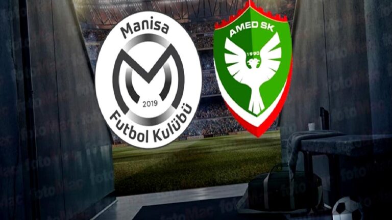 Manisa FK-Amed SK maçı ne zaman, st kaçta ve hangi kanalda? (CANLI YAYIN)