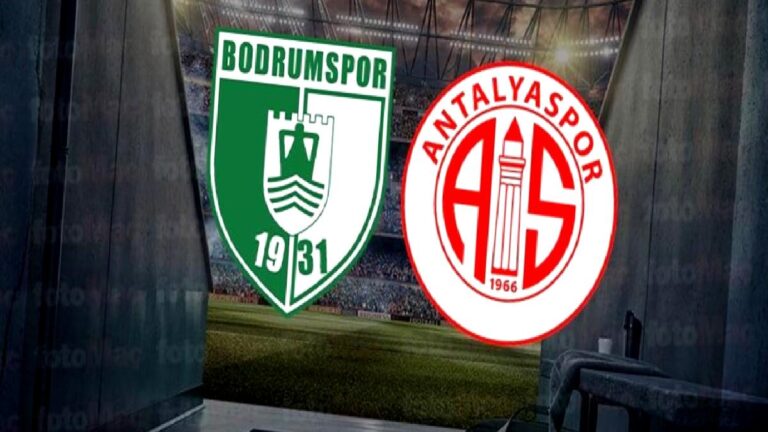 Sipay Bodrum FK – Onvo Antaly maçı CANLI İZLE | Trendyol Süper Lig canlı