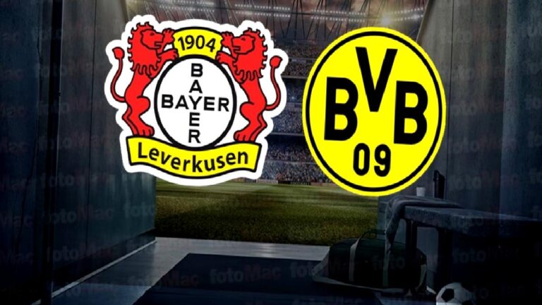 Bayer Leverkusen-Borussia Dortmund maçı ne zaman, saat kaçta ve hangi kanalda canlı yayınlanacak? | Almanya Bundesliga