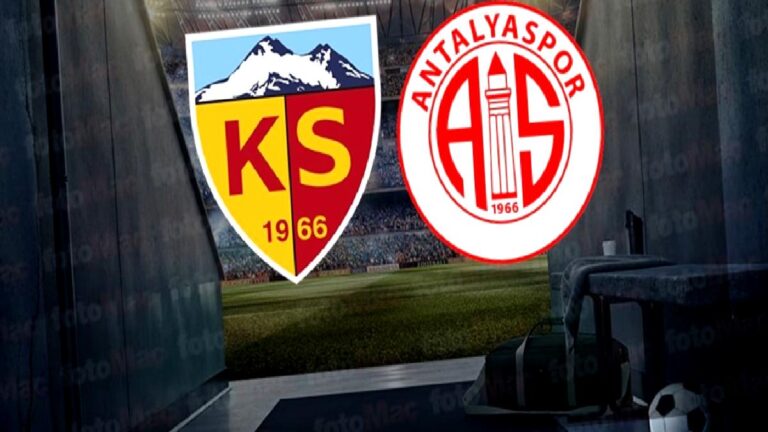 Kayserispor-Antalyaspor maçı izle | Bellona Kayserispor-Onvo Antalyaspor maçı ne zaman, saat kaçta ve hangi kanalda?