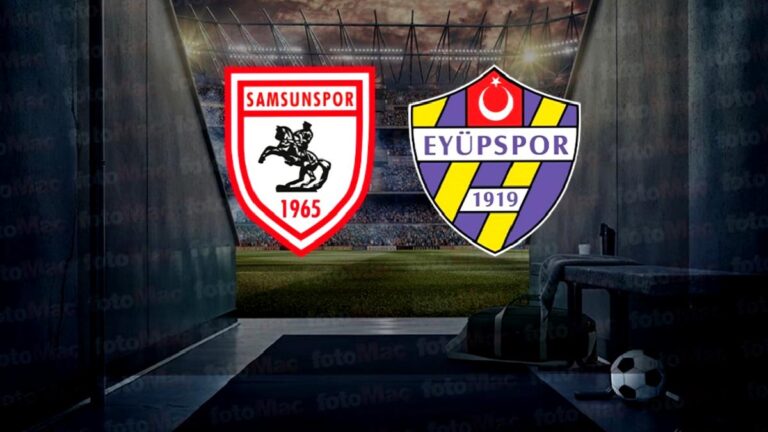 Samsunspor-Eyüpspor maçı izle | Reeder Samsunspor-İkas Eyüpspor maçı ne zaman, saat kaçta ve hangi kanalda?