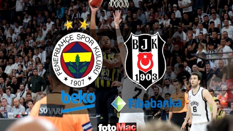 Fenerbahçe Beko – Beşiktaş Fibabanka maçı CANLI | Türkiye Basketbol Süper Ligi play-off finali