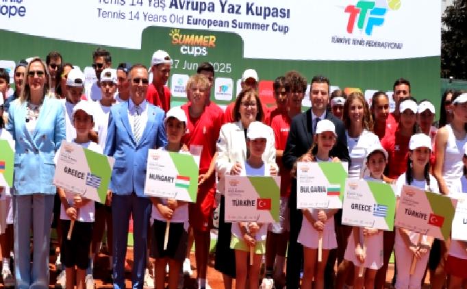 Teniste 14 Yaş Avrupa Yaz Kupası Elemeleri, Gaziantep’te başladı.