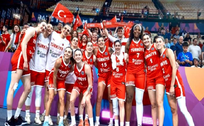 Türkiye, Kadınlar Avrupa Basketbol Şampiyonası’nın takım istatistiklerinde parlıyor