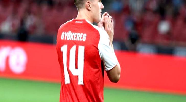 Arsenal efsane formayı Gyökeres’e emanet etti