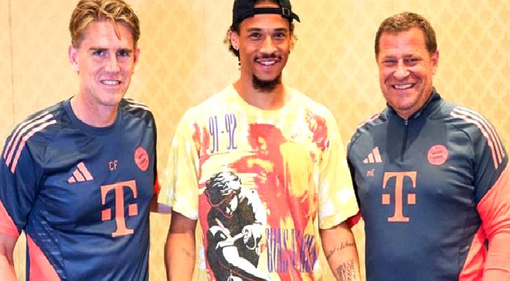 Bayern Münih’ten Leroy Sane için veda mesajı!