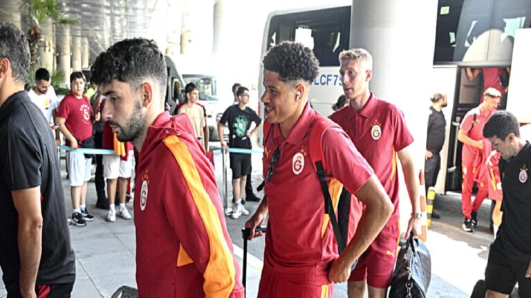 Galatasaray Avusturya’ya ulaştı
