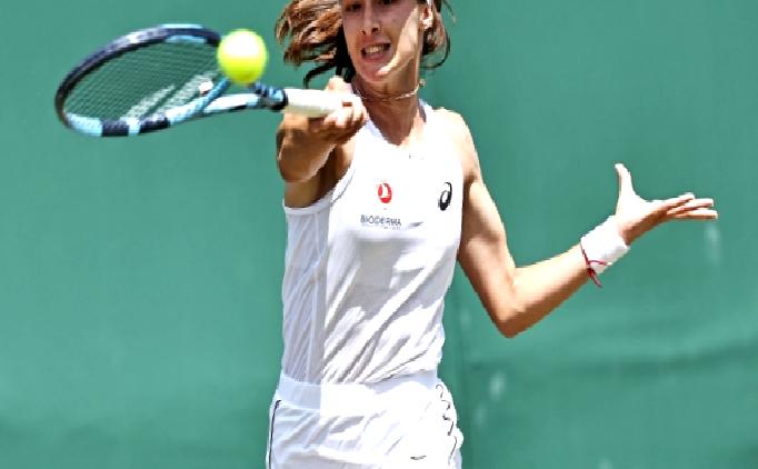 Zeynep Sönmez, Wimbledon’a veda etti