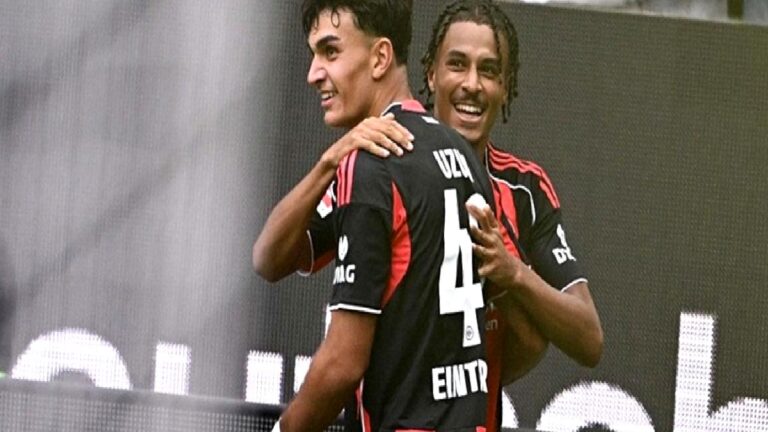 Can Uzun golünü attı! Frankfurt deplasmanda farklı kazandı