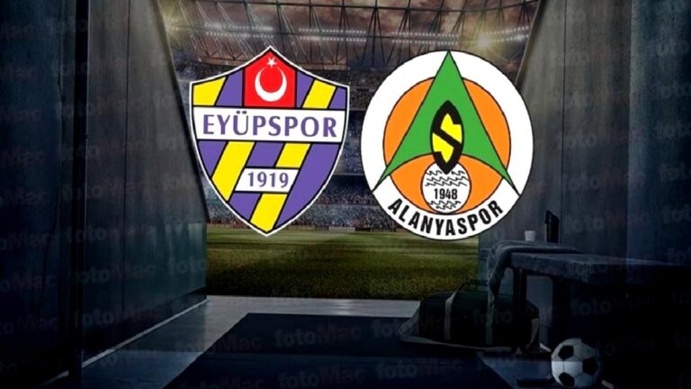 İkas Eyüpspor – Corendon Alanyaspor maçı CANLI | Trendyol Süper Lig