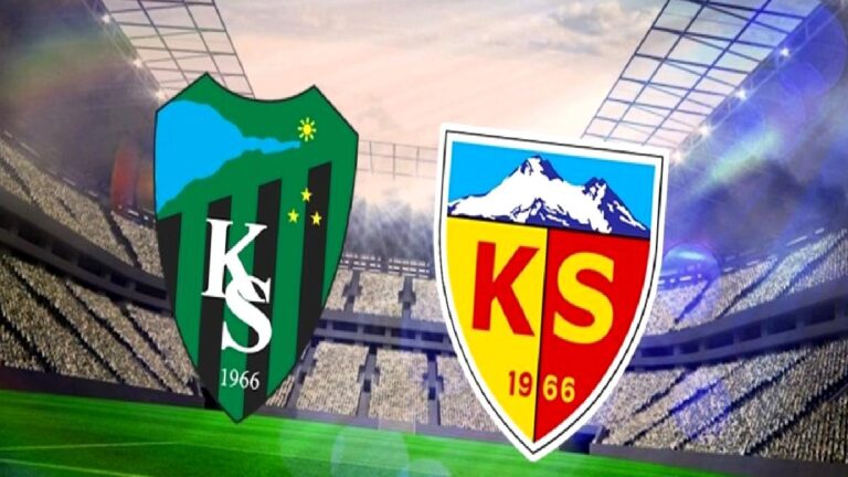 Kocaelispor – Kayserispor maçı canlı | Trendyol Süper Lig
