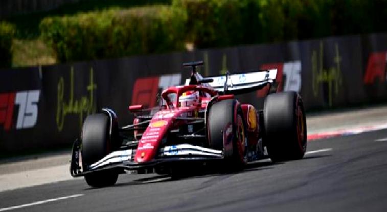 Macaristan’da pole pozisyonunun sahibi Charles Leclerc