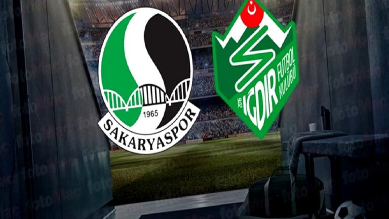 Sakaryaspor-Iğdır FK maçı canlı izle | Sakaryaspor-Alagöz Iğdır FK maçı ne zaman, saat kaçta ve hangi kanalda?