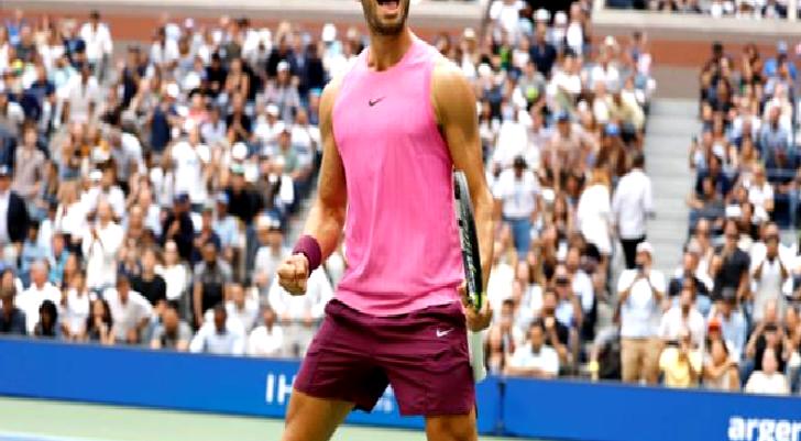 ABD Açık’ta ilk finalist Carlos Alcaraz