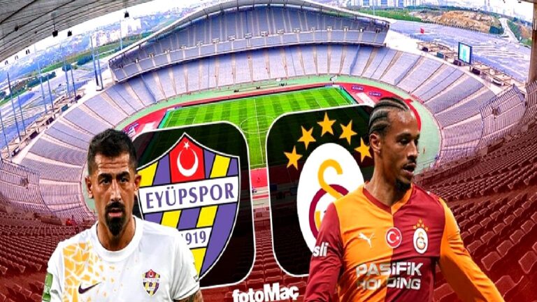 İkas Eyüpspor-Galatasaray maçı canlı izle | Trendyol Süper Lig CANLI